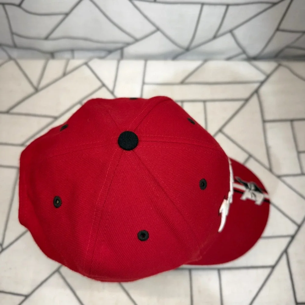 Twins Ent. Baseball Hat OSFA Red Indianapolis Indians MiLB Strapback Cap